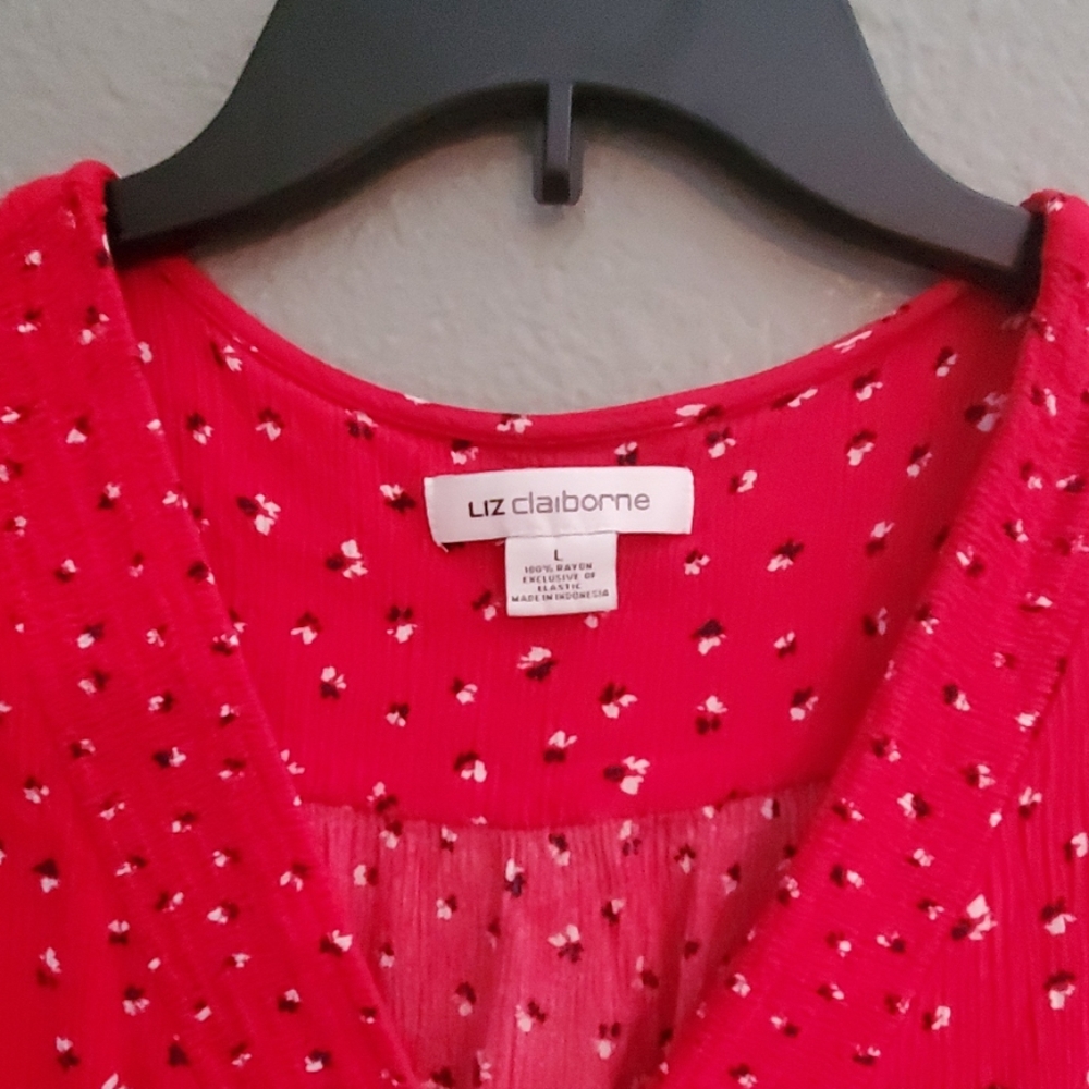 Red Ribbed Tank - Picture 2 of 4